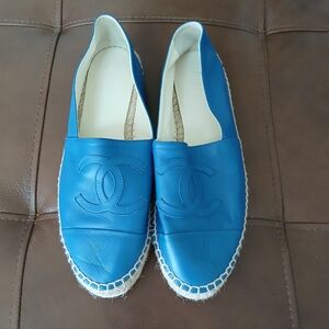 Chanel Leather‎ espadrilles